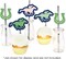 Big Dot of Happiness Kentucky Horse Derby - Paper Decor - Race Party Striped Decorative Straws - Set of 24